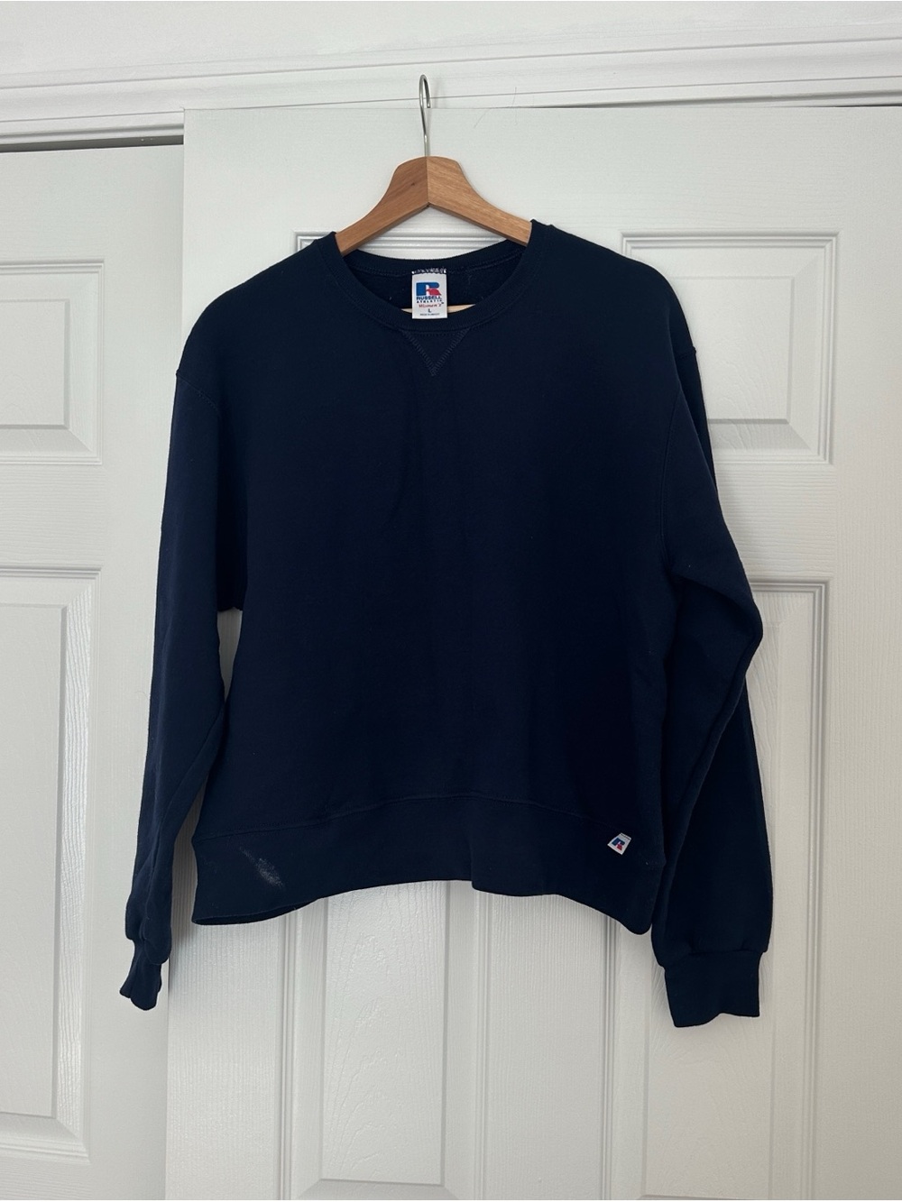 Russell Athletic Navy Blue Crewneck Sweatshirt
